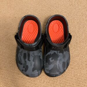 Crocs with Velcro straps